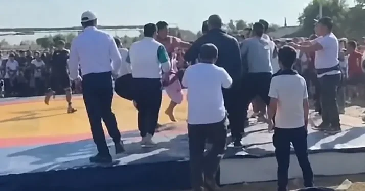 Жаңаарқадағы спартакиадада тәртіп бұзғандарды полиция жауапқа тартты