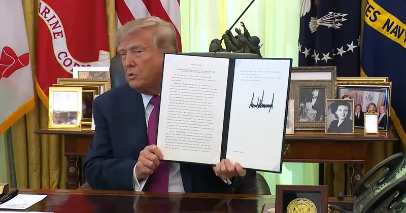 Трамп переименовал озеро на границе США и Канады на фоне торгового конфликта
