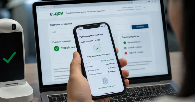 От биометрии до СИЗО: в Казахстане снова вводят новые правила для смартфонов