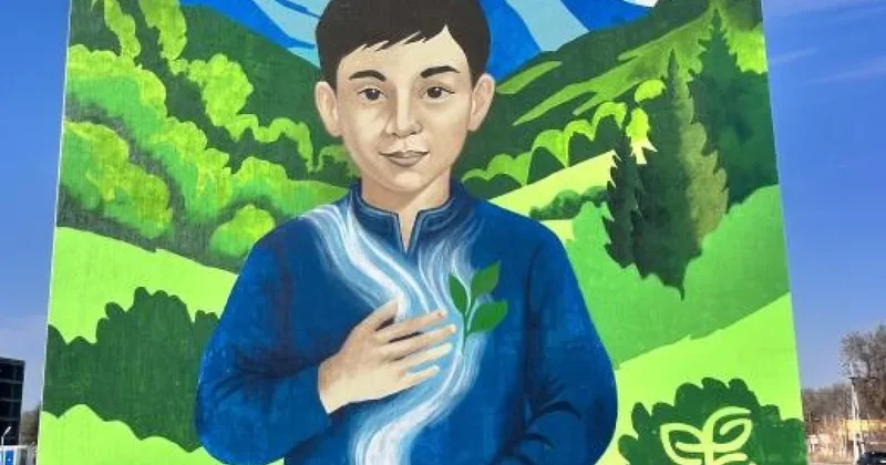 Таза Қазақстан , Заң және Тәртіп , Адал Азамат : в Жетісу создали тематические муралы