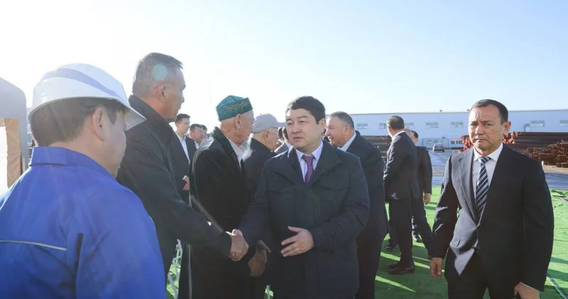 AMANAT : Маңғыстауда өндіріс орындарының ашылуы өңірдің экономикалық дамуына серпін береді