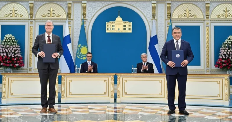 Александр Стуббтың елімізге ресми сапары аясында 15 құжатқа қол қойылды