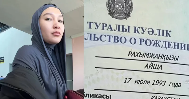 Айша вместо Улболсын: казахстанка празднует смену имени
