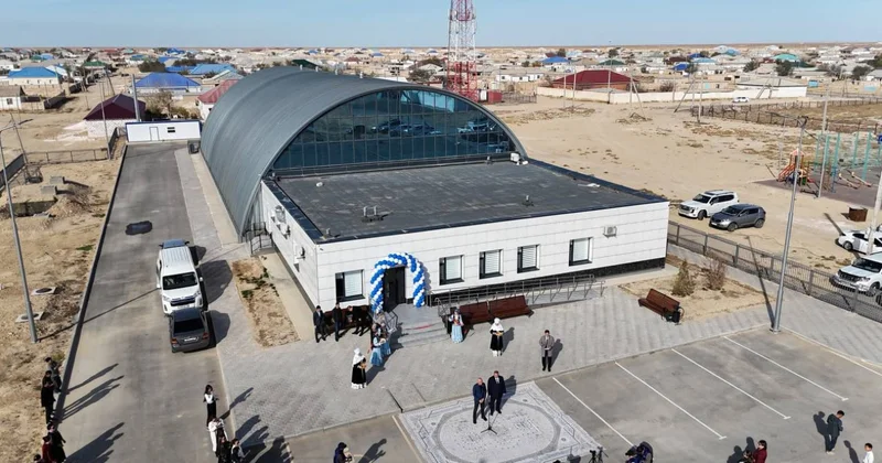 Қарақия ауданында екі жаңа спорт нысаны ашылды
