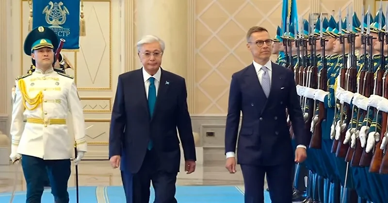 Қасым Жомарт Тоқаев Финляндия Президентін Ақордада қарсы алды