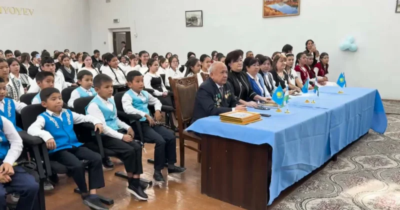 Өзбекстанда қазақ мектептері арасында өнер сайысы өтті