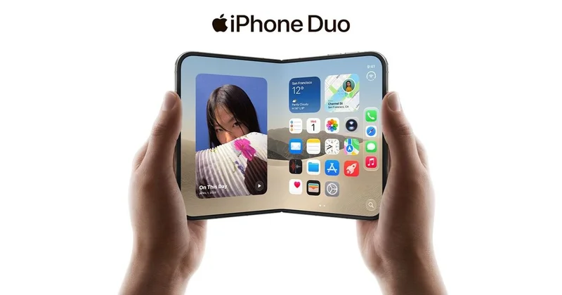 Первый складной: вы еще не видели iPhone таким