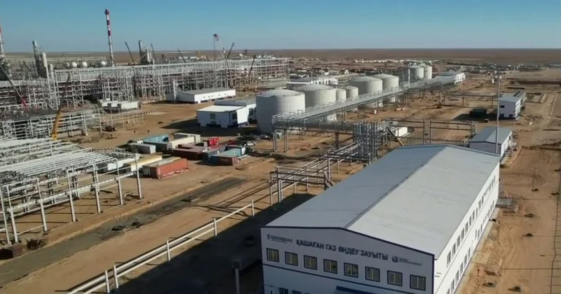 QazaqGaz тексерісі: Қашағандағы газ өңдеу зауытының құрылысы қалай жүріп жатыр