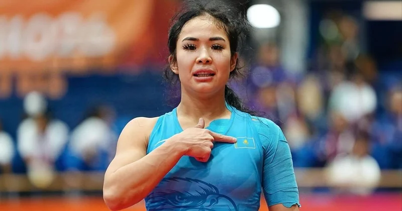 Казахстанка Зейнеп Баянова завоевала медаль на чемпионате мира по борьбе