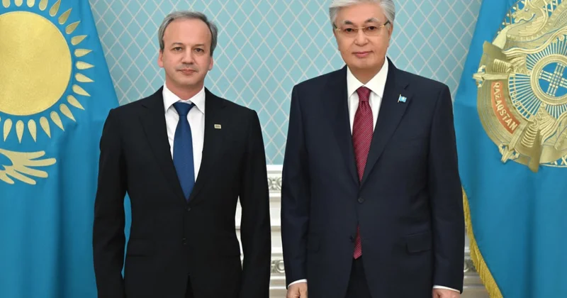 Қасым Жомарт Тоқаев Халықаралық шахмат федерациясының президенті Аркадий Дворковичті қабылдады