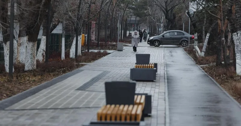 Как в Европе: современный облик придали одной из центральных улиц в Павлодаре