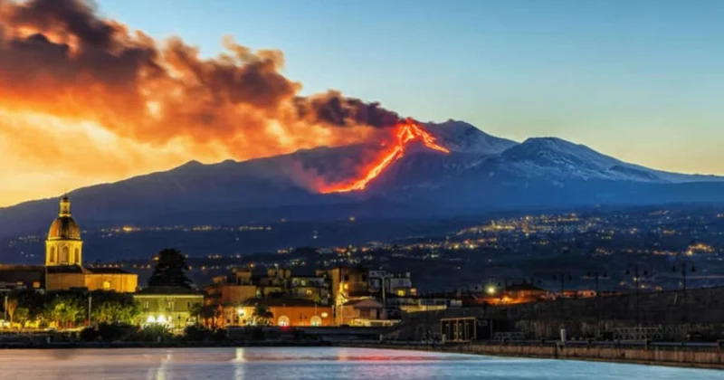 На Сицилии усилилась активность вулкана Этна