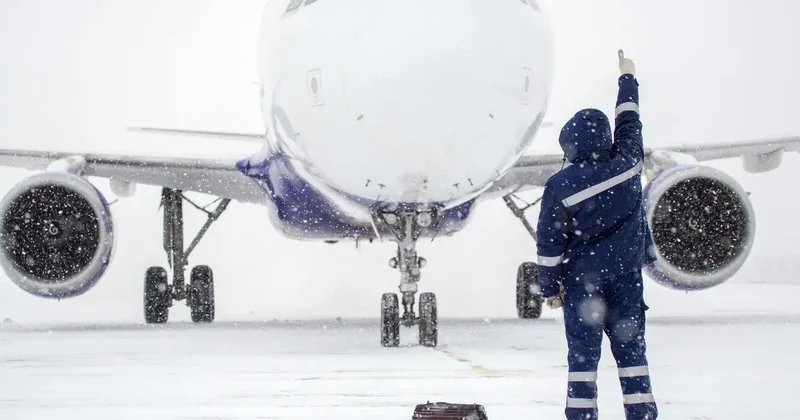 Более 8000 рейсов задержали в США из за снегопадов