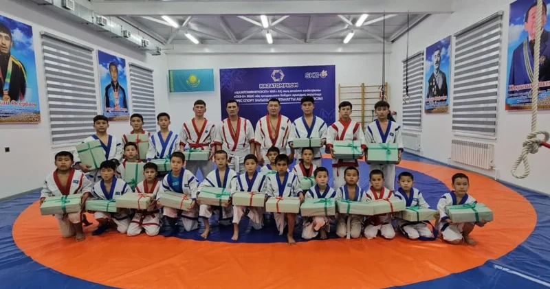 Жұмысшы мамандықтары жылы аясында Жаңақорғанда спорт кешендері пайдалануға берілді