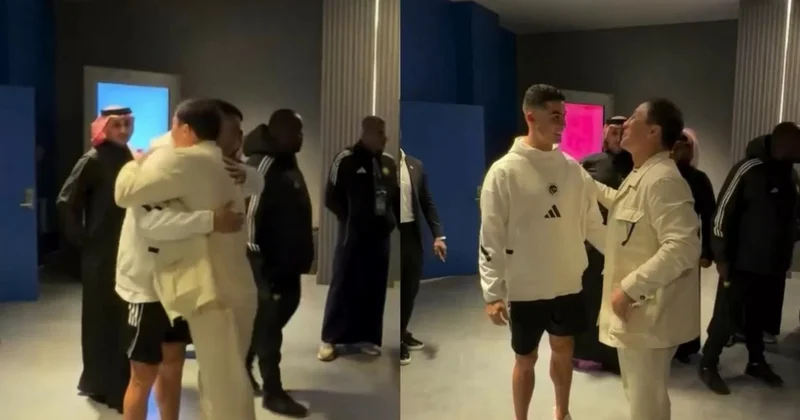 Геннадий Головкин мен Криштиану Роналду Сауд Арабиясында кездесті