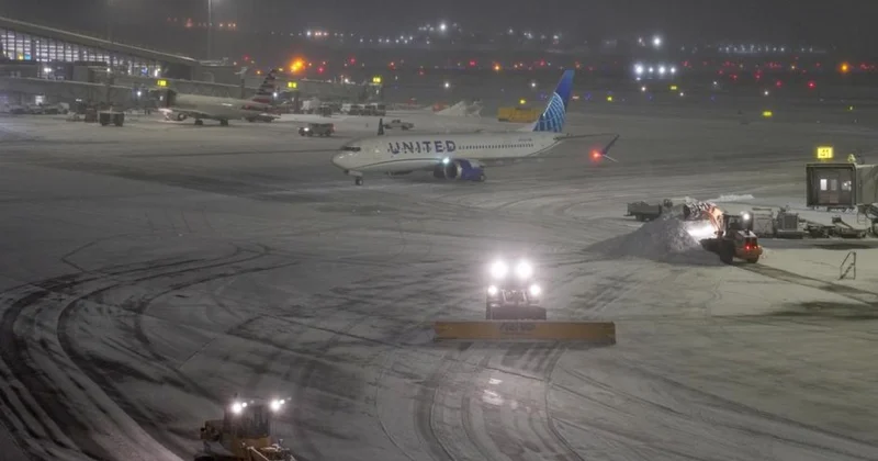 Сотни отменённых рейсов и режим ЧС: зимний шторм накрыл США