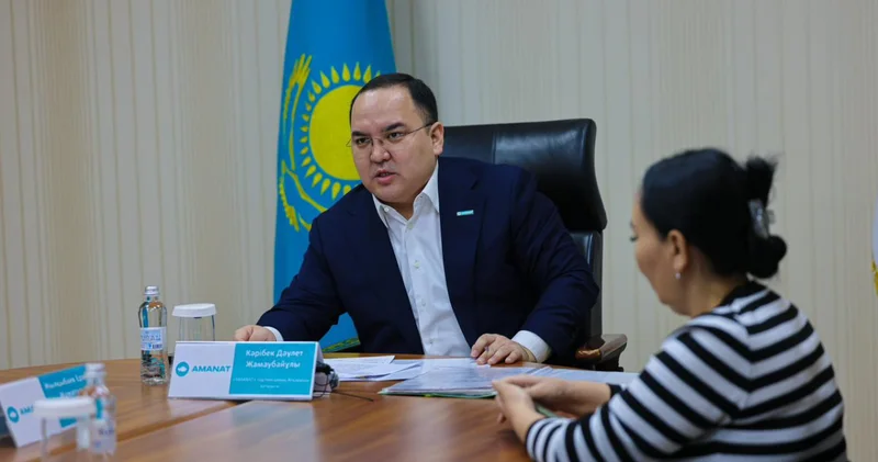 AMANAT партиясының қоғамдық қабылдау бөлмесіне 112 мыңнан астам өтініш түсті