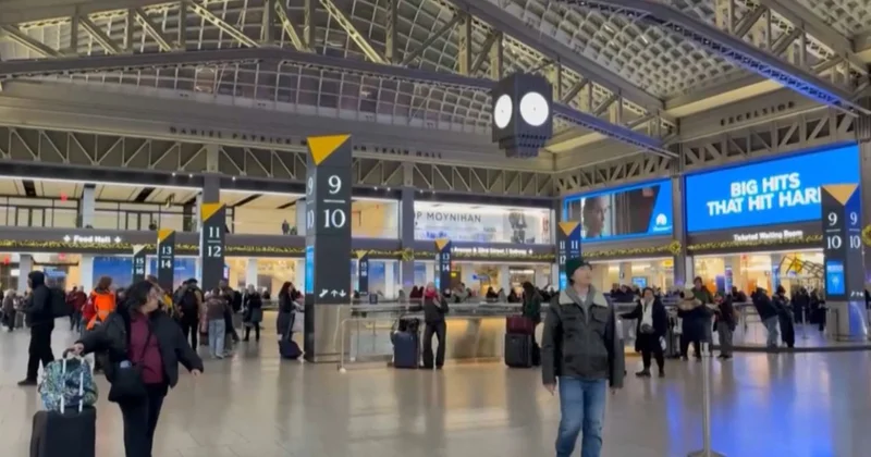 Нью йорк қар құрсауында қалды