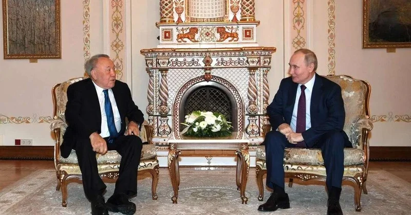 Путин встретился с первым президентом Казахстана Назарбаевым