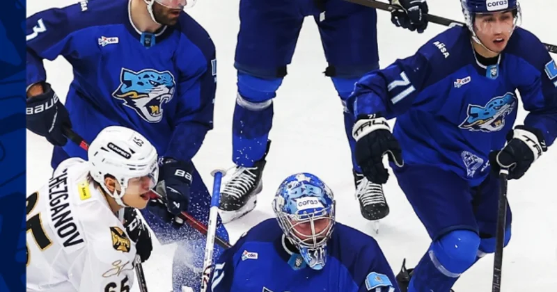 Адмирал забил пять шайб в ворота Барыса