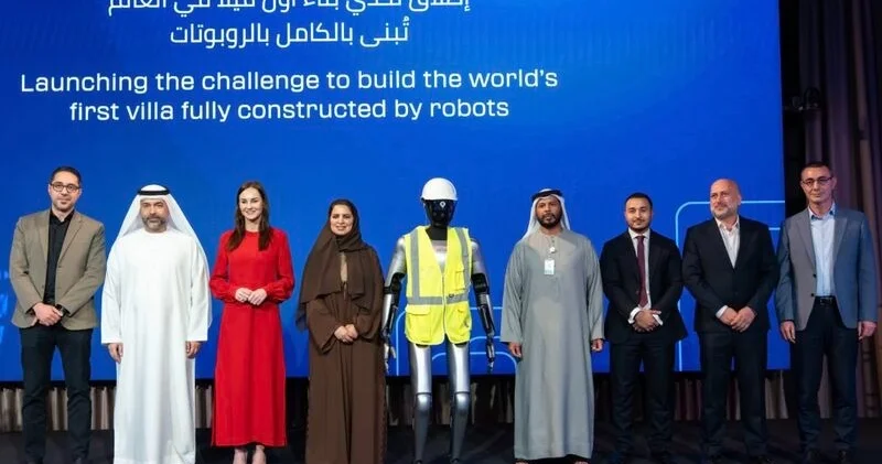 Дубайда тек роботтар салатын вилла құрылысына конкурс жарияланды
