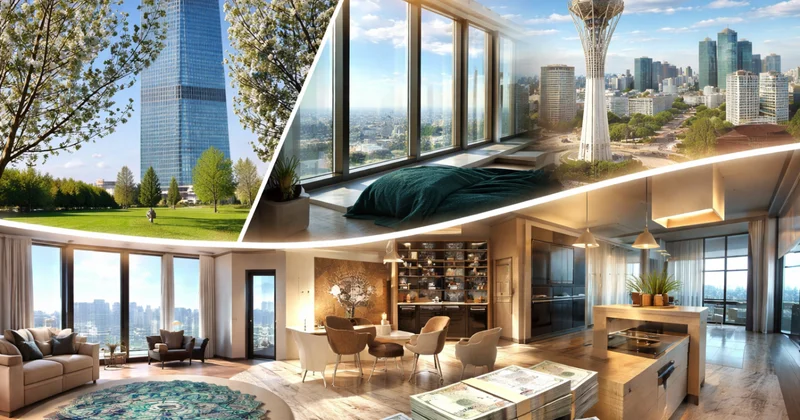 Пять миллионов за квадрат: как выглядят самые дорогие квартиры Казахстана