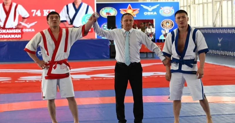 Алматыда қазақ күресінен күштік құрылымдар арасында өткен жарыстың жүлдегерлері анықталды