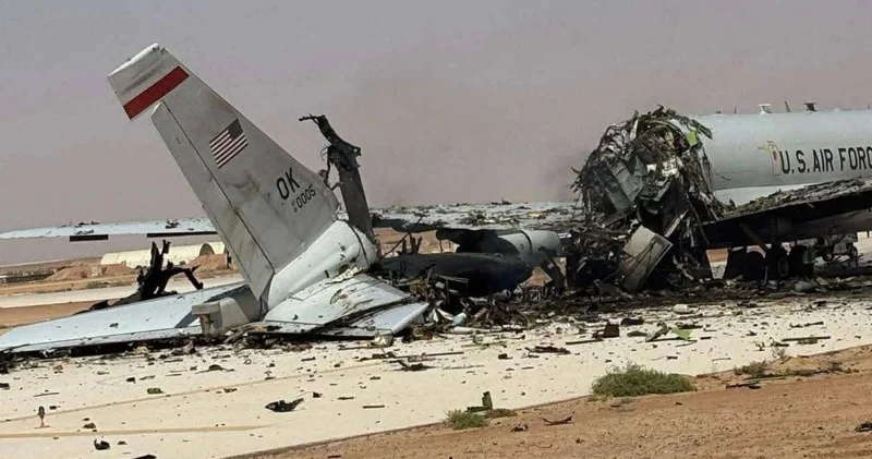 Иран соққысынан АҚШ тың 500 миллион долларлық сирек ұшағы жойылды The Telegraph