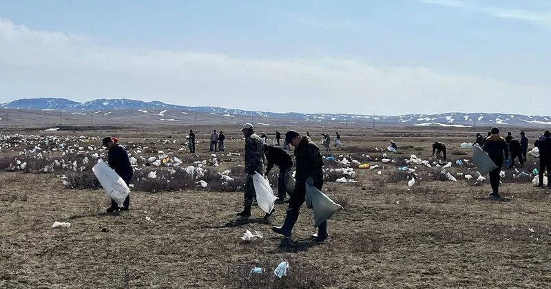 Таза Қазақстан : Бір күнде елімізде 46 мың гектардан астам аумақ тазартылды