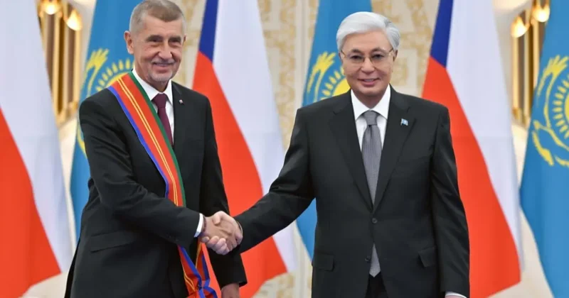 Вы являетесь надёжным другом Казахстана . Токаев наградил Бабиша орденом Достык