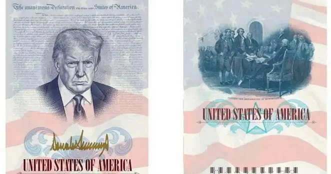 Портрет Трампа поместят на обложку американского паспорта