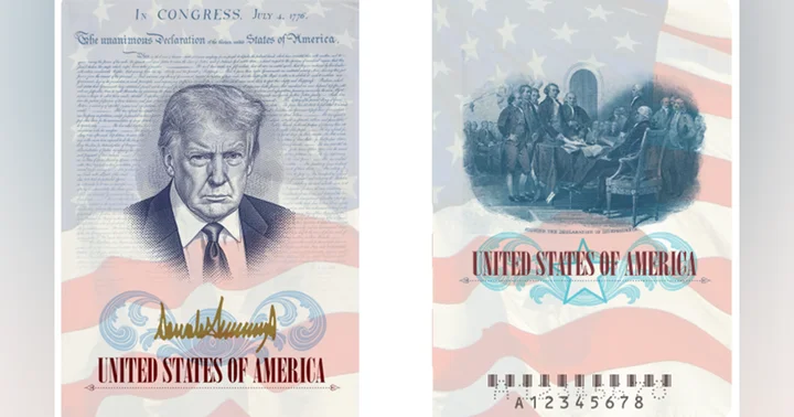 АҚШ та Трамптың бейнесі бар мерейтойлық паспорттар шығарылады