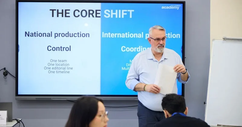 Астанада Euronews өкілі журналистерге шеберлік сабағын өткізді