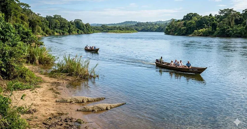 Британец проплыл более 50 км в реке с крокодилами