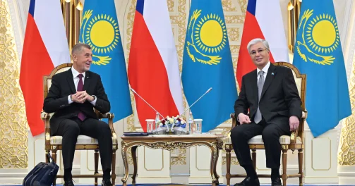 Обсудили энергетику и инвестиции: Токаев провел переговоры с премьером Чехии