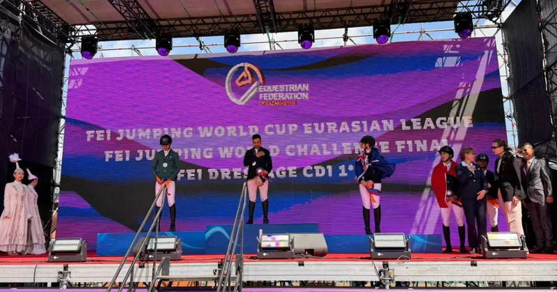 В Астане состоялось первое квалификационное соревнование FEI Jumping World Challenge Final 2026
