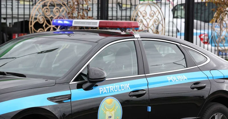 Злоумышленник угнал полицейское авто в Павлодаре