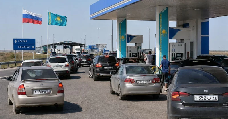 Ресейліктер Қазақстанға жанармай туризміне жаппай ағыла бастады