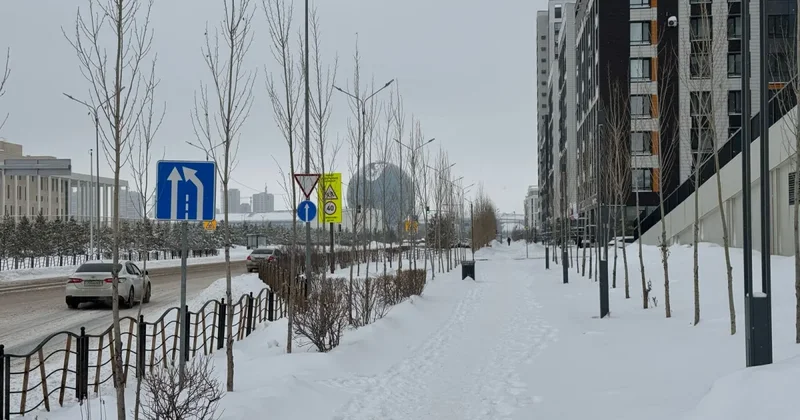 Снег обещают синоптики в Астане