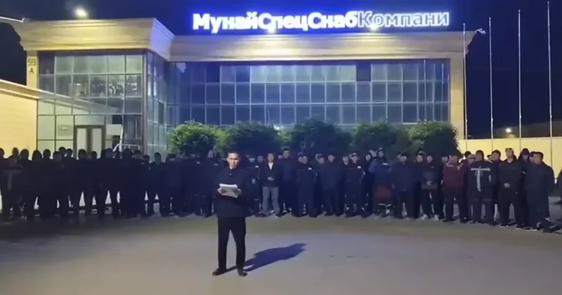 Нефтяники из Жанаозена вышли на забастовку