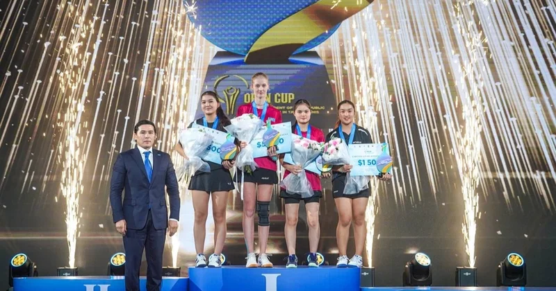 Үстел теннисінен Президент кубогі мәресіне жетті: кімдер марапатталды