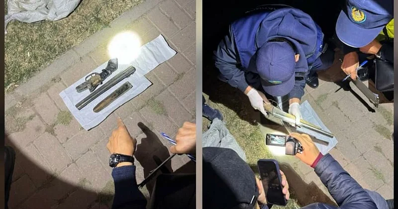 Десятки единиц незаконного оружия изъяли в Туркестанской области