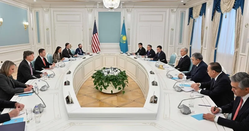 Президент Трамптың арнайы өкілі және АҚШ Мемлекеттік хатшысының бірінші орынбасарымен кездесті