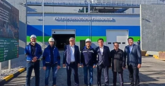 Қызылордада 240 мегаваттық бу газ қондырғысының құрылысы аяқталуға жақын