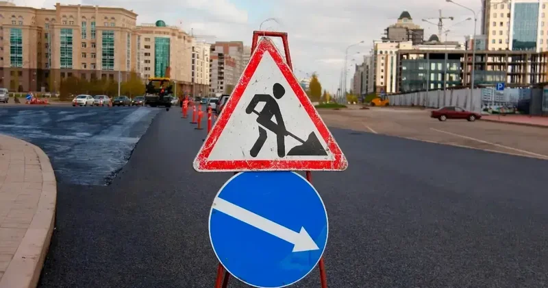 Улицу Айтеке би в сторону шоссе Коргалжын закроют до 15 ноября в Астане