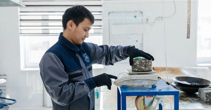 Атырауда жаңа технология арқылы жолдың сапасы жақсарады