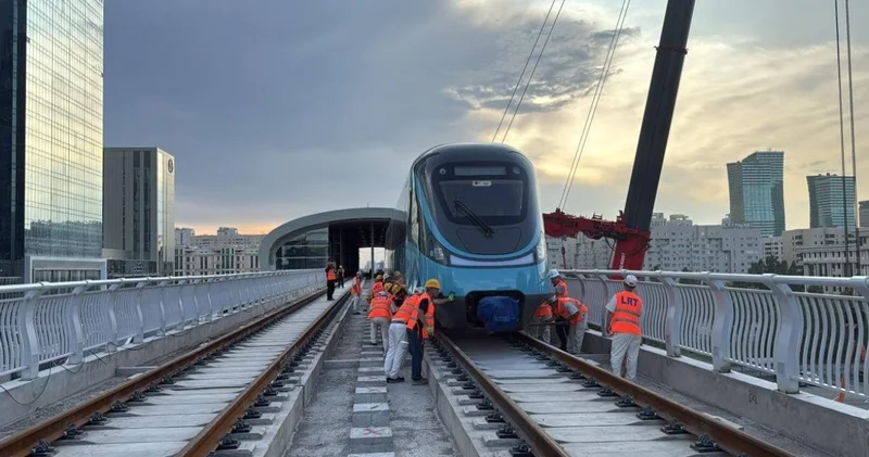 Шум от LRT не будет мешать жителям близлежащих домов в Астане (ВИДЕО)