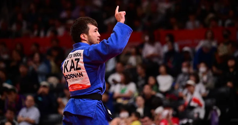 Олимпийский чемпион Елдос Сметов вышел в четвертьфинал Grand Slam в ОАЭ