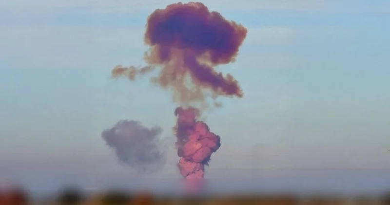 Ресейде Сармат баллистикалық зымыраны жарылды