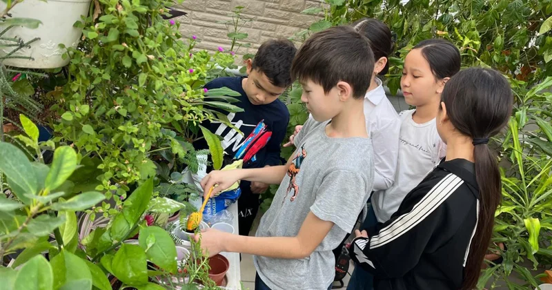 Табиғат сүйгіш балалар